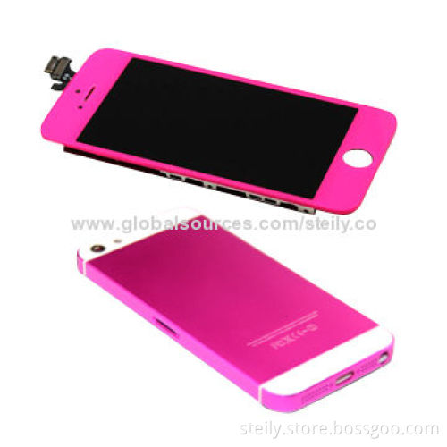 Color Conversion Kit for iPhone 5, Color LCD Assembly and Back Cover